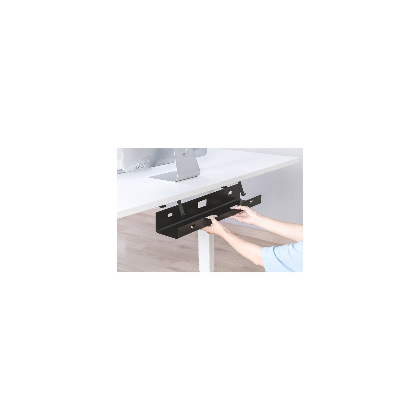 Cable management channel, under table, cable routing — Buy in Cyprus with Fast Delivery