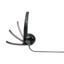 Logitech H390 USB-A Wired On-Ear Headset with Noise-Cancelling Mic (Blister) — Buy in Cyprus with Fast Delivery