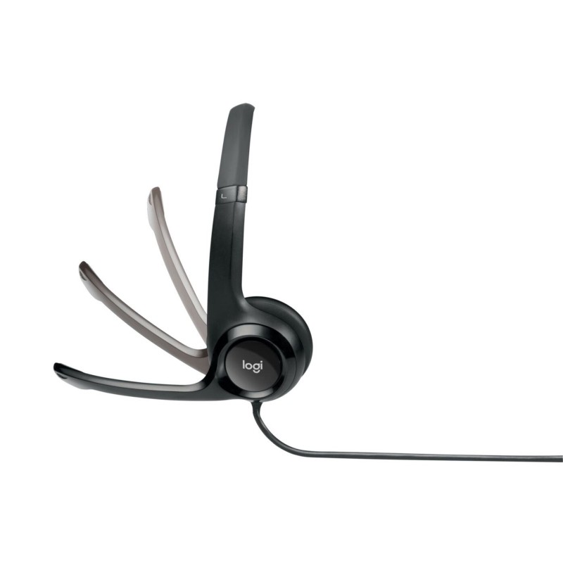 Logitech H390 USB-A Wired On-Ear Headset with Noise-Cancelling Mic (Blister) — Buy in Cyprus with Fast Delivery