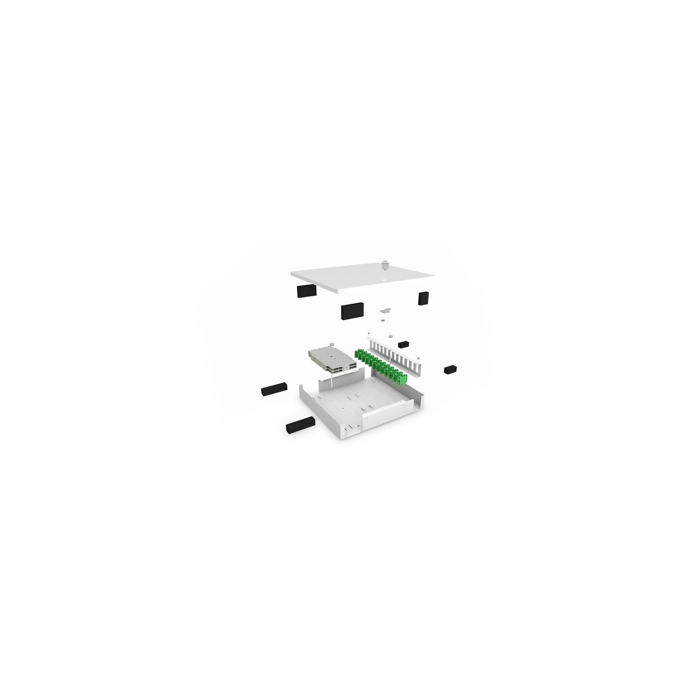 LWL Unibox for wall mounting, IT cabinet — Buy in Cyprus with Fast Delivery