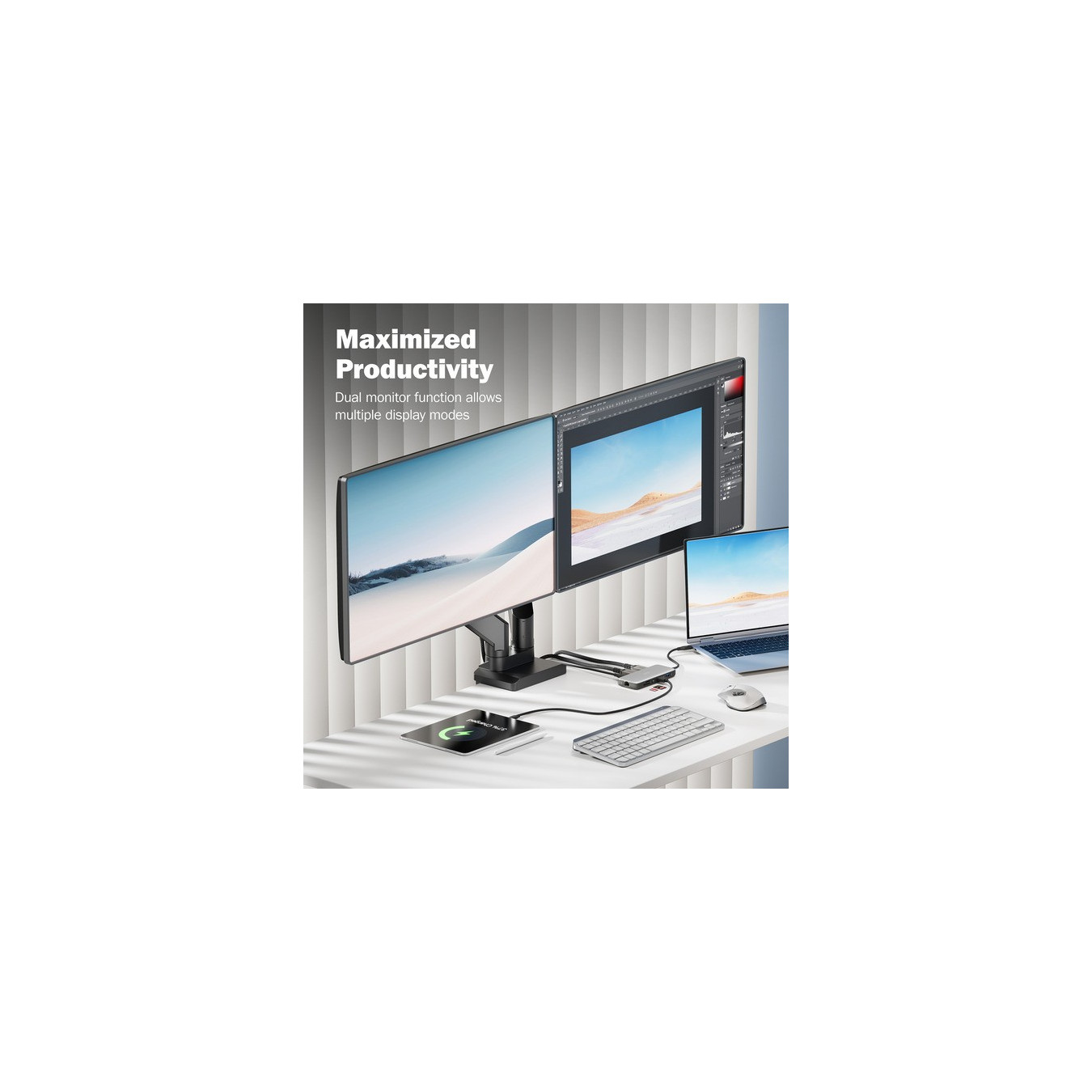 8 Port USB-C Docking Station, Dockingstation — Buy in Cyprus with Fast Delivery