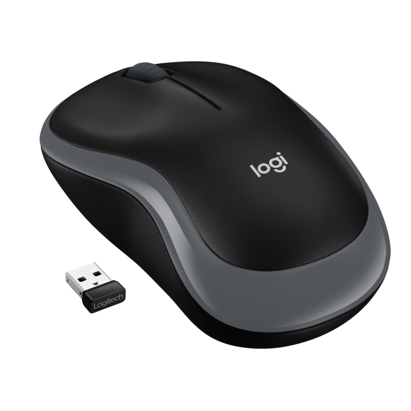 Logitech M185 910-002238 Wireless Ambidextrous Mouse Grey 1000 DPI (Boxed) — Buy in Cyprus with Fast Delivery