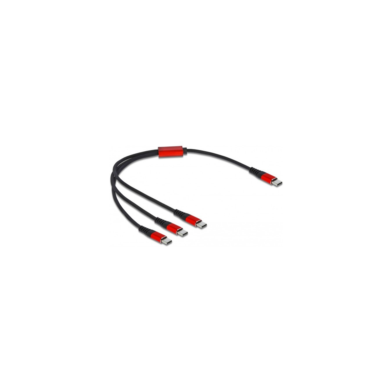 USB charging cable, USB-C plug to 3x USB-C plugs — Buy in Cyprus with Fast Delivery