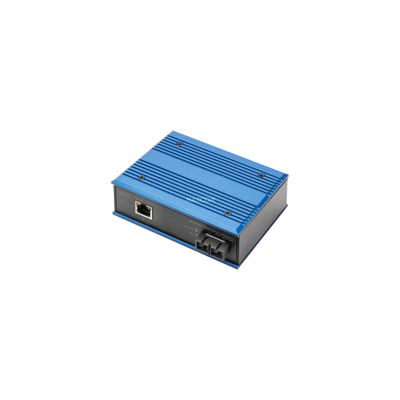 Industrial Gigabit media converter RJ45, SC 20 km — Buy in Cyprus with Fast Delivery
