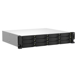 Buy QNAP TS-1264U-RP-8G - 12-Bay 2U Rack NAS, Intel Celeron 2.0/2.9GHz, 8GB DDR4... in Cyprus, Nicosia, Limassol, Larnaka, Pafos