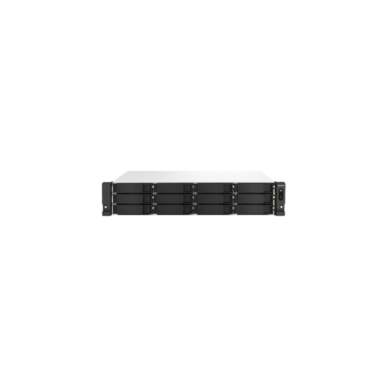 Buy QNAP TS-1264U-RP-8G - 12-Bay 2U Rack NAS, Intel Celeron 2.0/2.9GHz, 8GB DDR4... in Cyprus, Nicosia, Limassol, Larnaka, Pafos