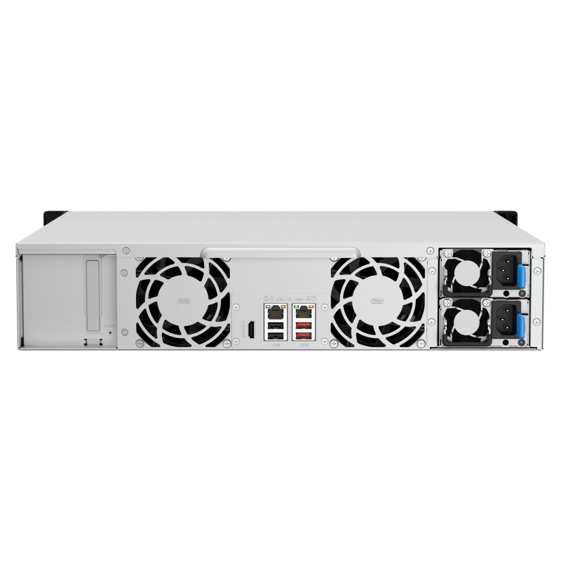 Buy QNAP TS-1264U-RP-8G - 12-Bay 2U Rack NAS, Intel Celeron 2.0/2.9GHz, 8GB DDR4... in Cyprus, Nicosia, Limassol, Larnaka, Pafos
