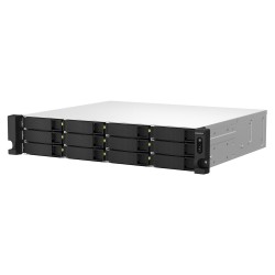 Buy QNAP TS-1264U-RP-8G - 12-Bay 2U Rack NAS, Intel Celeron 2.0/2.9GHz, 8GB DDR4... in Cyprus, Nicosia, Limassol, Larnaka, Pafos