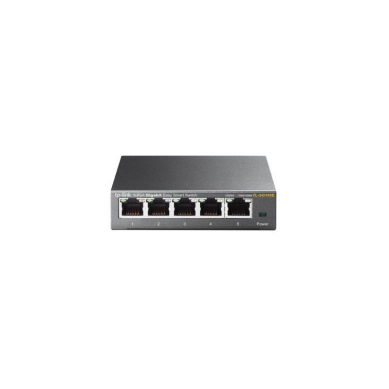 Buy TP-Link TL-SG105E - 5-Port Gigabit Easy Smart Switch (Black) - Managed L2, W... in Cyprus, Nicosia, Limassol, Larnaka, Pafos