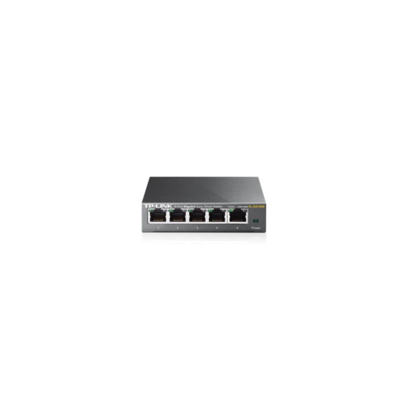Buy TP-Link TL-SG105E - 5-Port Gigabit Easy Smart Switch (Black) - Managed L2, W... in Cyprus, Nicosia, Limassol, Larnaka, Pafos