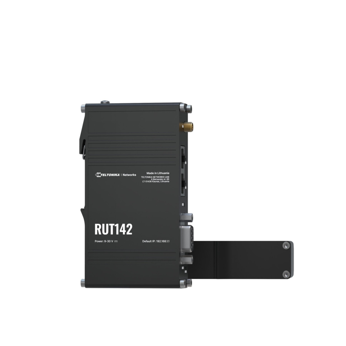 Teltonika RUT142 - Industrial RS232 Router, 2x Ethernet, Wi-Fi 4 (2.4 GHz), DIN-rail, RutOS — Buy in Cyprus with Fast Delivery