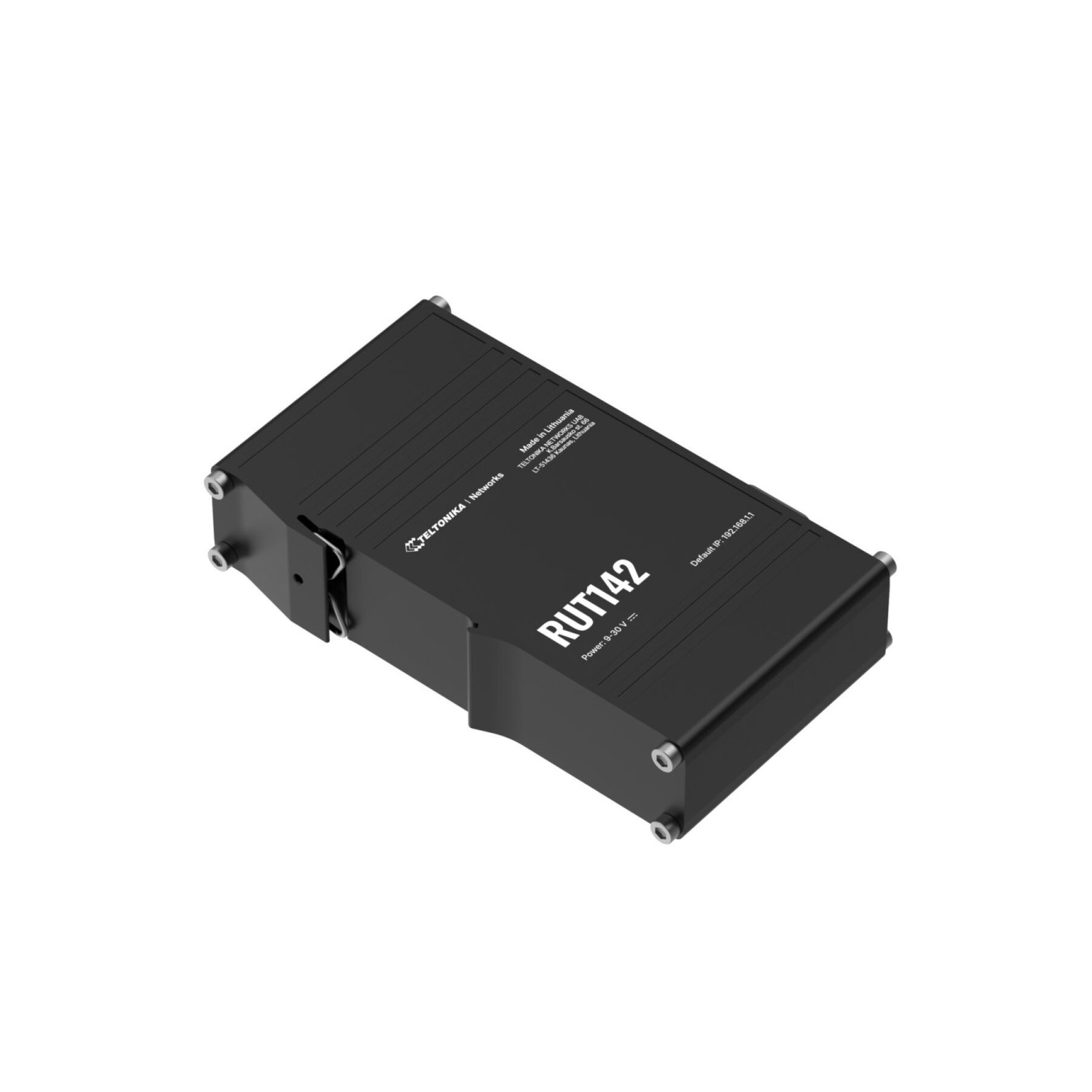 Teltonika RUT142 - Industrial RS232 Router, 2x Ethernet, Wi-Fi 4 (2.4 GHz), DIN-rail, RutOS — Buy in Cyprus with Fast Delivery