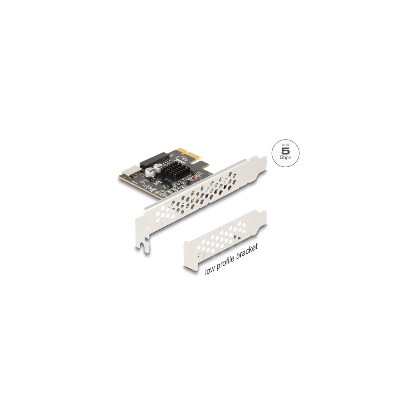 PCI Express x1 to 1in. USB 5 Gbps Typ-E Key A, 90344, USB-Controller — Buy in Cyprus with Fast Delivery