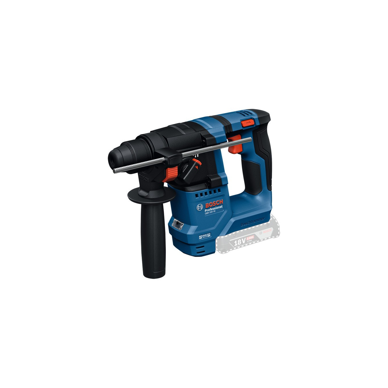 Cordless hammer drill GBH 18V-18 Professional solo, 18 volts — Buy in Cyprus with Fast Delivery