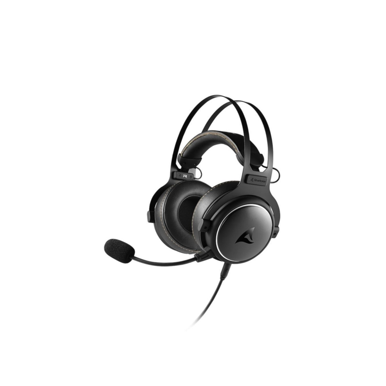 Sharkoon Skiller SGH50 - Over-ear Gaming Headset - Black, Hi-Res Audio, 55Ω, 2.75m Cable — Buy in Cyprus with Fast Delivery
