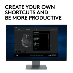 Buy Logitech M720 Triathlon Mouse - Black, Right-Hand, RF 2.4GHz + Bluetooth, 10... in Cyprus, Nicosia, Limassol, Larnaka, Pafos