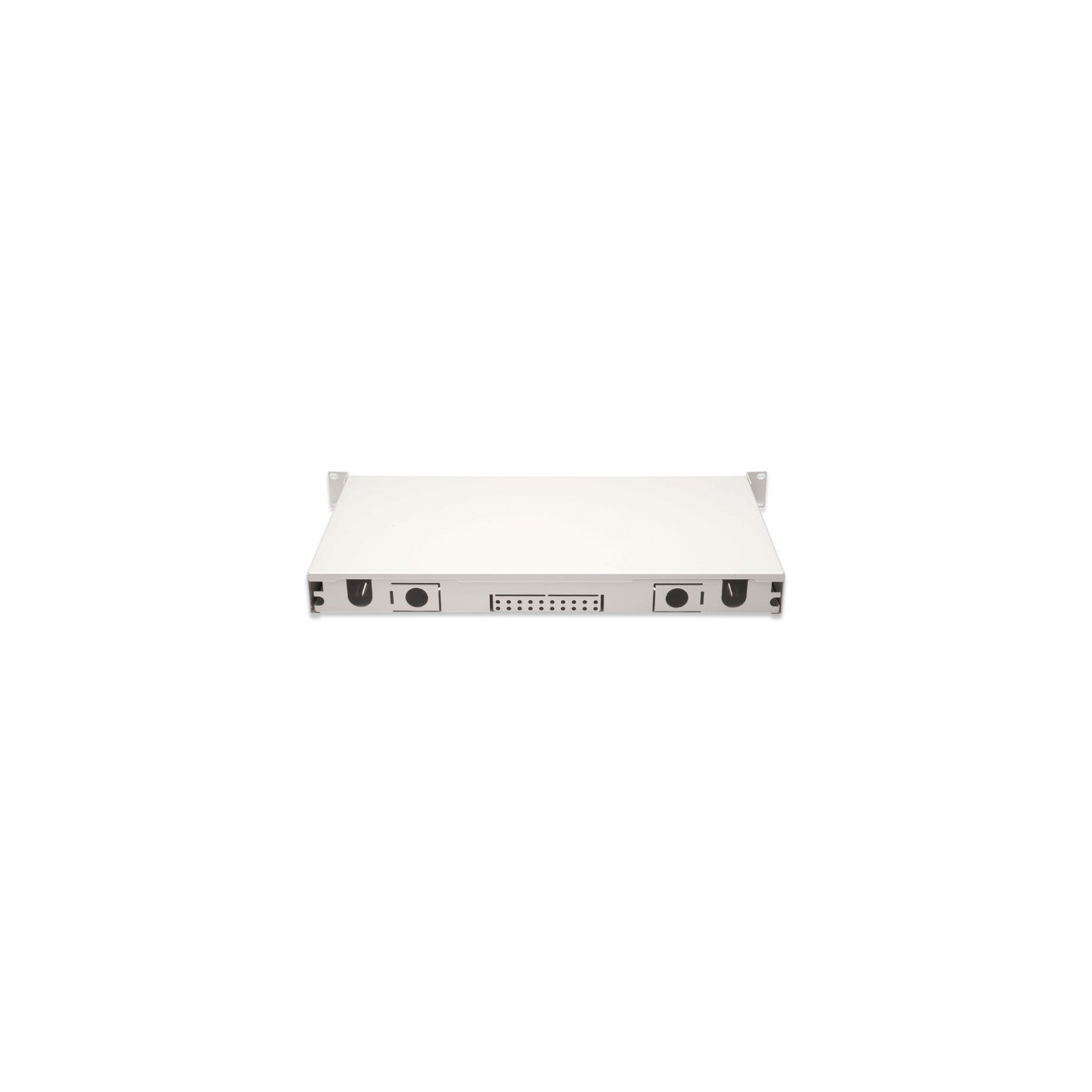 Fiber optic splice box, 1U, equipped, 24x SC DX, OM4 — Buy in Cyprus with Fast Delivery