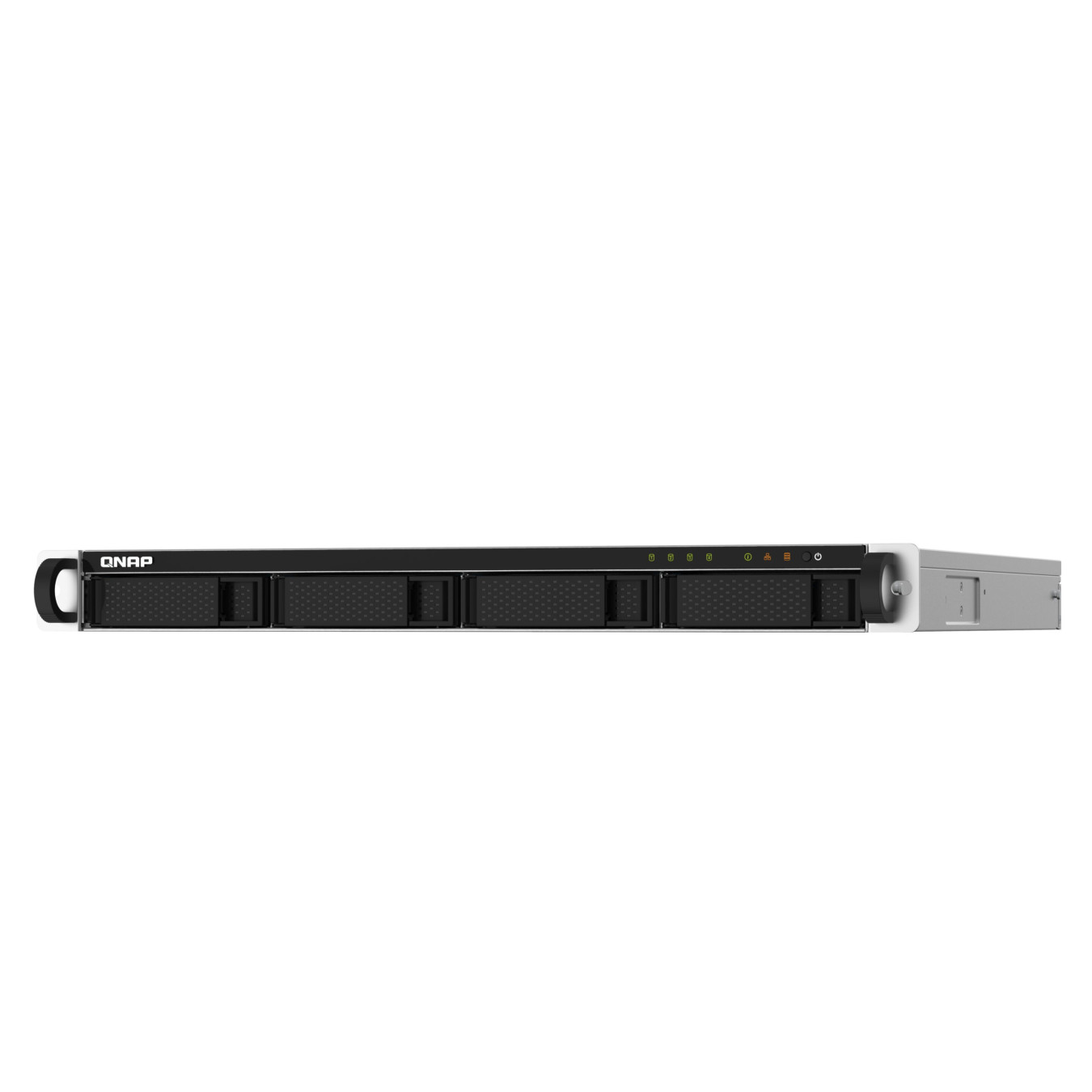 QNAP TS-432PXU - 4-Bay 1U Rack NAS, Alpine AL-324 1.7GHz, 2GB DDR4 (expandable), Black, 2x2.5GbE + 2x10GbE SFP+