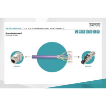 Professional Cat.6 U UTP Verlegekabel simplex, Dca — Buy in Cyprus with Fast Delivery