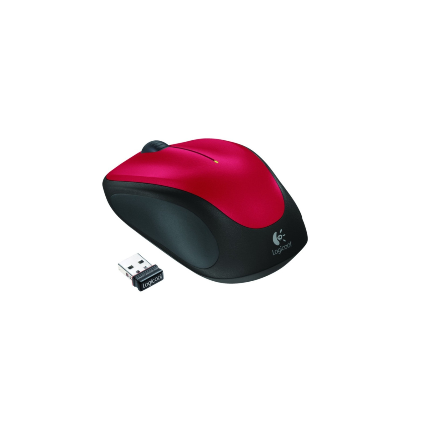 Logitech Wireless Mouse M235 - 910-002496 - Red, Ambidextrous, 2.4 GHz RF, 3-Button — Buy in Cyprus with Fast Delivery