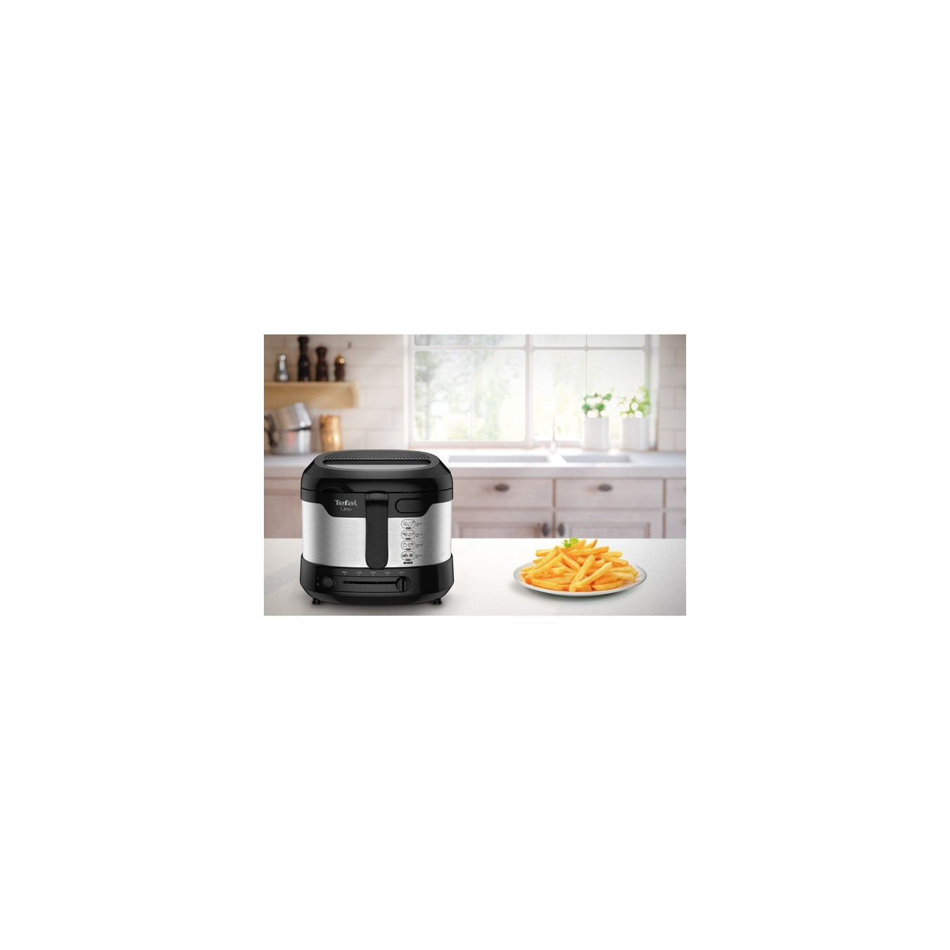 Deep fryer Uno M stainless steel FF215D — Buy in Cyprus with Fast Delivery
