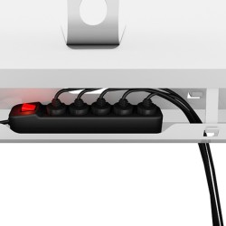 Cable management tray IB-EWA100W-CM, for desks, cable management — Buy in Cyprus with Fast Delivery