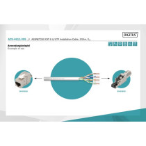 Professional ASSNET250 Cat.6 U UTP Simplex cable, Eca — Buy in Cyprus with Fast Delivery