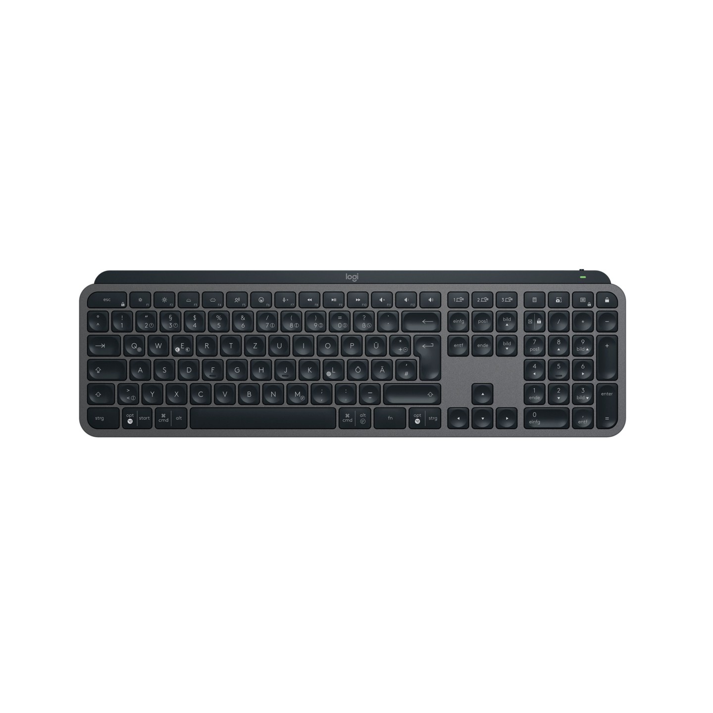 Logitech MX Keys S 920-011565 Wireless Graphite German QWERTZ Backlit (Boxed) — Buy in Cyprus with Fast Delivery