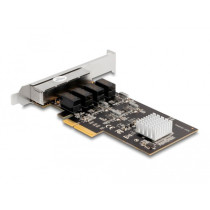 PCIe x4 auf 4 x RJ45 Gbit, LAN-Adapter — Buy in Cyprus with Fast Delivery