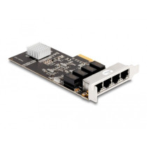 PCIe x4 auf 4 x RJ45 Gbit, LAN-Adapter — Buy in Cyprus with Fast Delivery