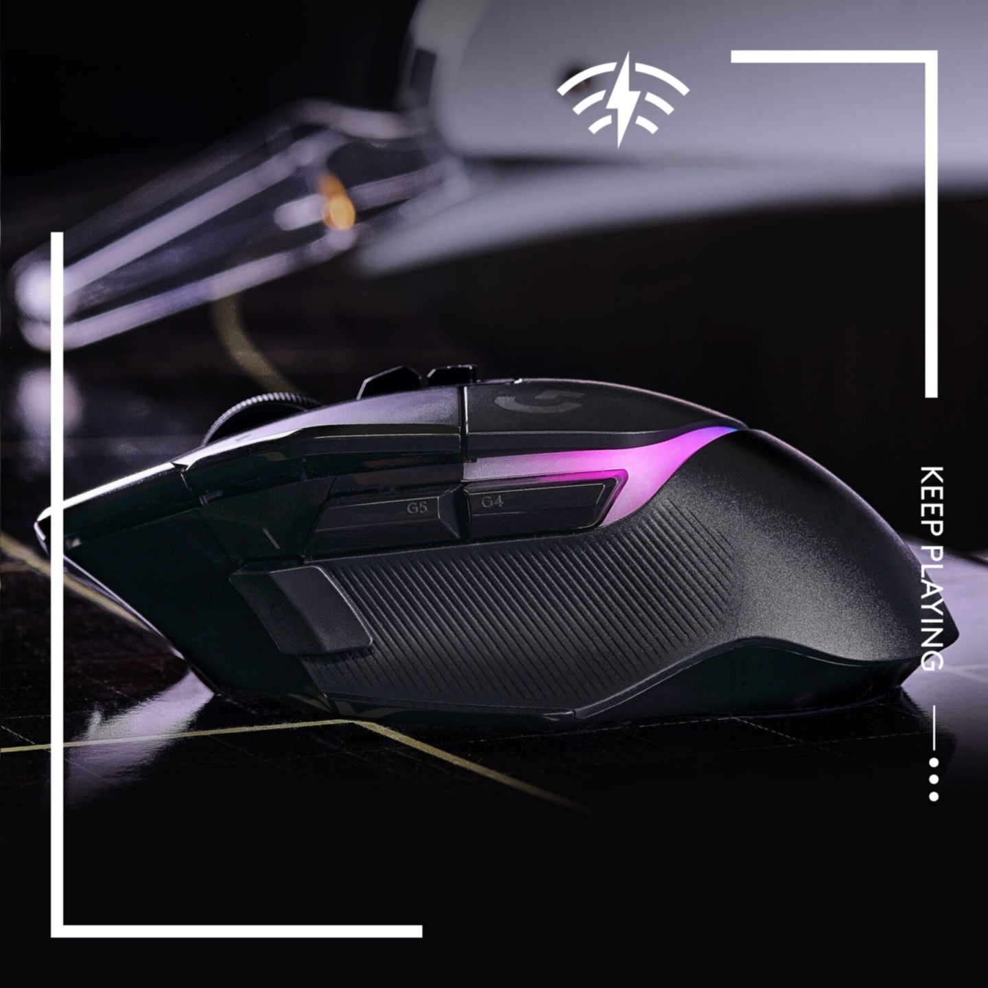 Logitech G502 X Plus Wireless Gaming Mouse - HERO 25K, LIGHTFORCE, 13 Buttons (Boxed) — Buy in Cyprus with Fast Delivery