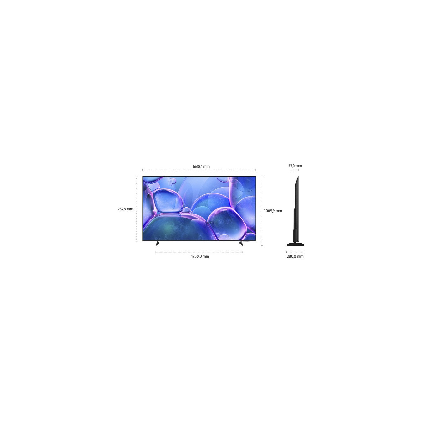 GU75U7099FUXZG, LED TV — Buy in Cyprus with Fast Delivery