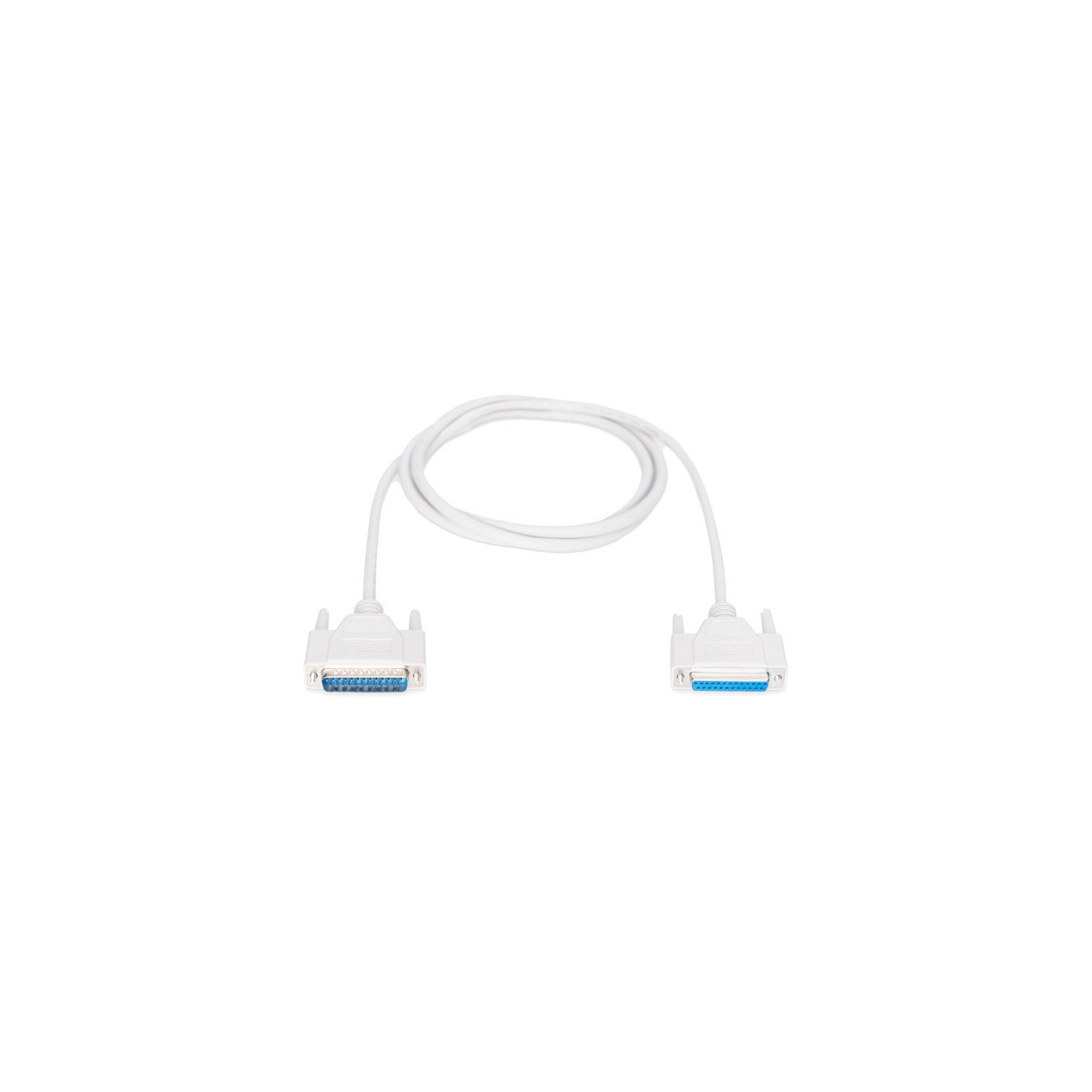 Serial data transfer extension cable, D-Sub25 (male) to D-Sub25 (female) — Buy in Cyprus with Fast Delivery