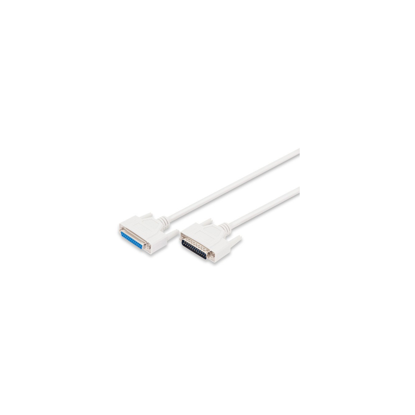 Serial data transfer extension cable, D-Sub25 (male) to D-Sub25 (female) — Buy in Cyprus with Fast Delivery