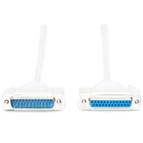 Serial data transfer extension cable, D-Sub25 (male) to D-Sub25 (female) — Buy in Cyprus with Fast Delivery