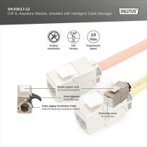 Cat.6a Keystone-Modul, geschirmt — Buy in Cyprus with Fast Delivery