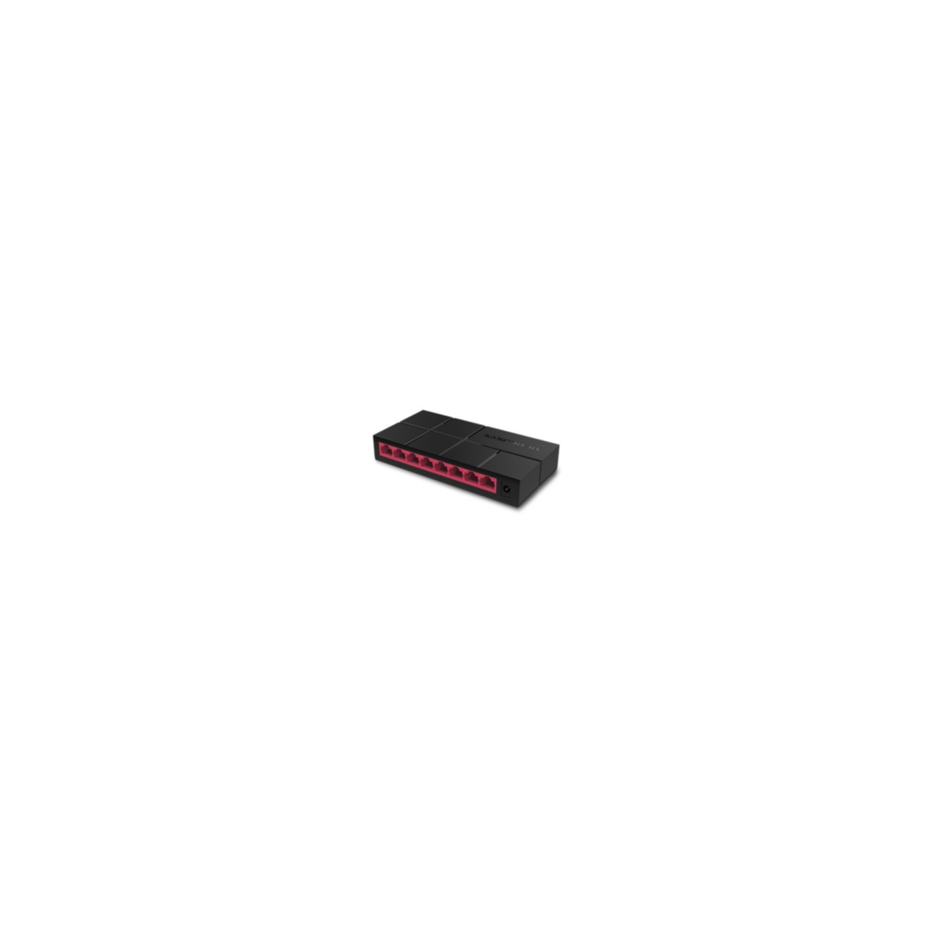 Mercusys Switch - MS108G - 8-Port Gigabit Unmanaged Desktop Switch (10/100/1000), Black/Red — Buy in Cyprus with Fast Delivery
