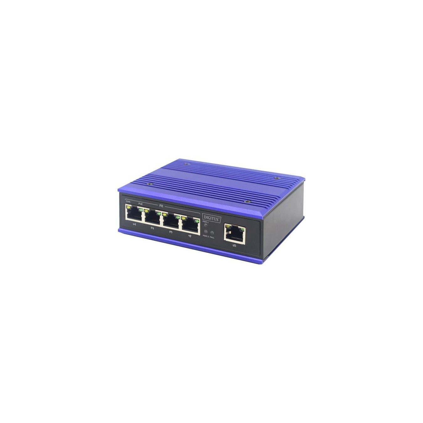 4 Port Fast Ethernet PoE ndustrial Unmanaged,, Switch — Buy in Cyprus with Fast Delivery