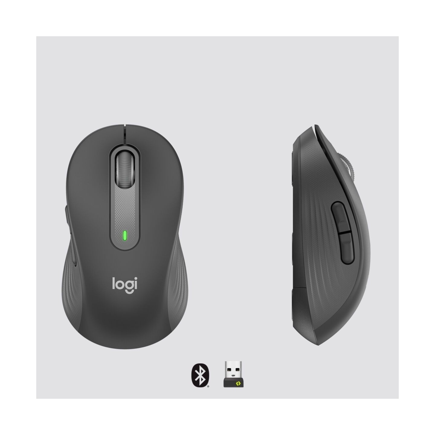 Logitech Signature M650 L 910-006348 Graphite Right-Hand Wireless Mouse (Boxed) — Buy in Cyprus with Fast Delivery
