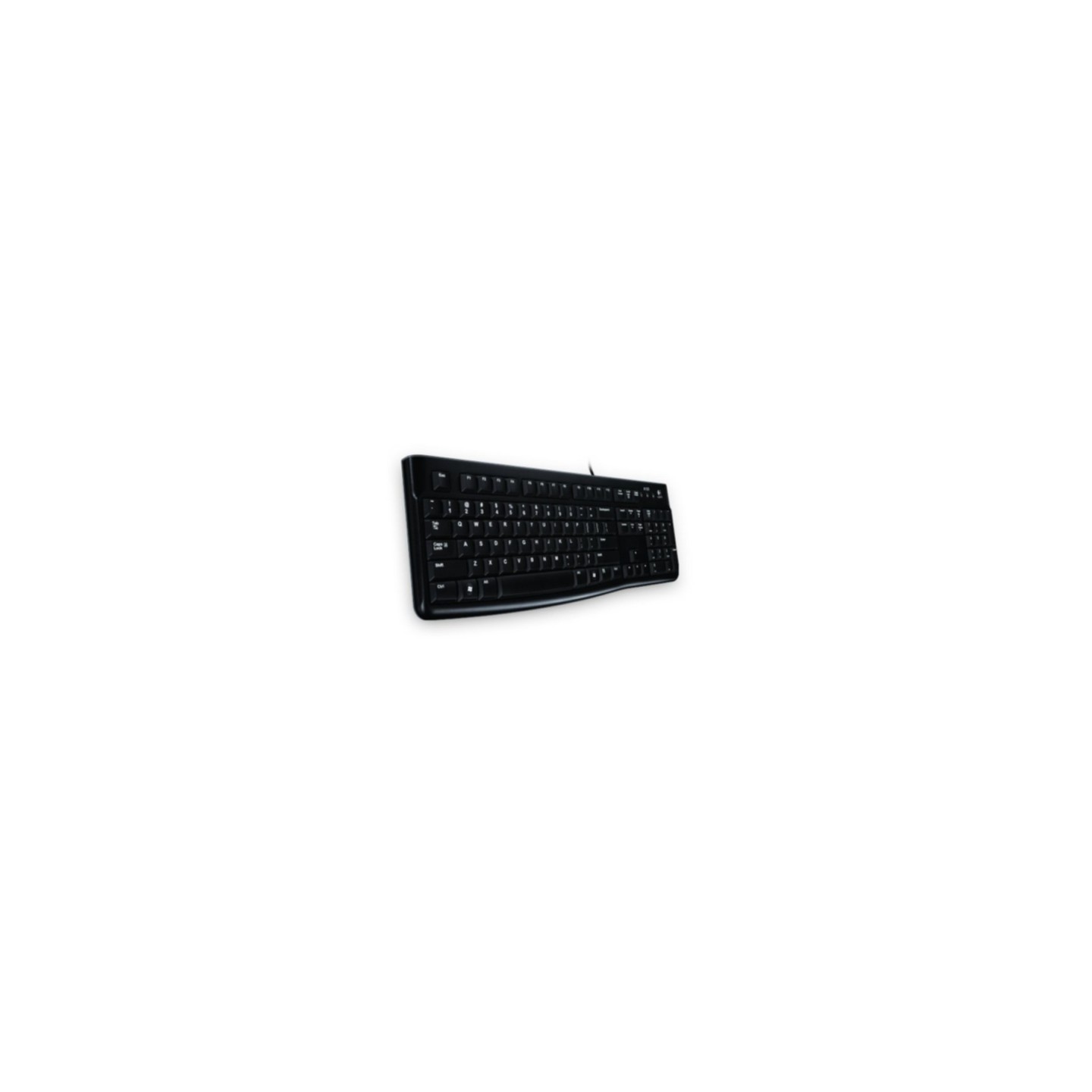 Logitech K120 920-002516 Wired USB German QWERTZ Keyboard Black (Boxed) — Buy in Cyprus with Fast Delivery