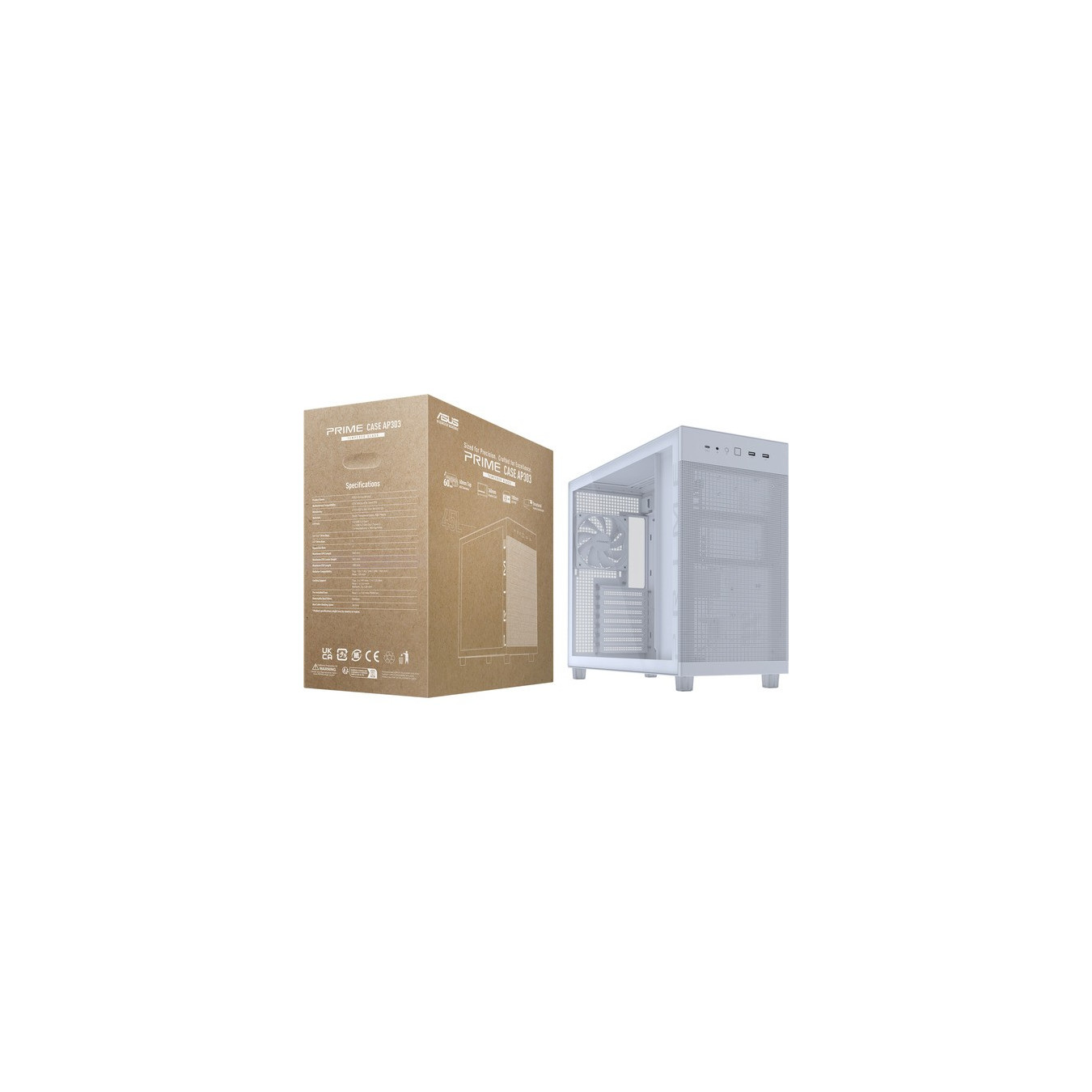 PRIME AP303 TG, tower case — Buy in Cyprus with Fast Delivery