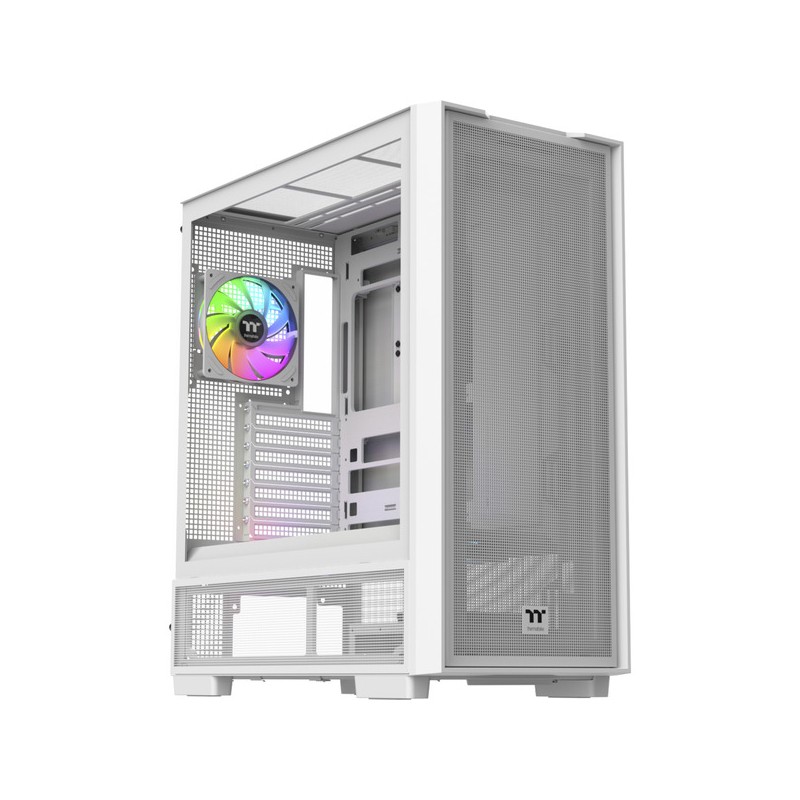 Thermaltake S380 TG ARGB Snow White Mid Tower Case (Boxed) — Buy in Cyprus with Fast Delivery