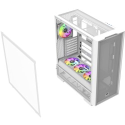 Thermaltake S380 TG ARGB Snow White Mid Tower Case (Boxed) — Buy in Cyprus with Fast Delivery