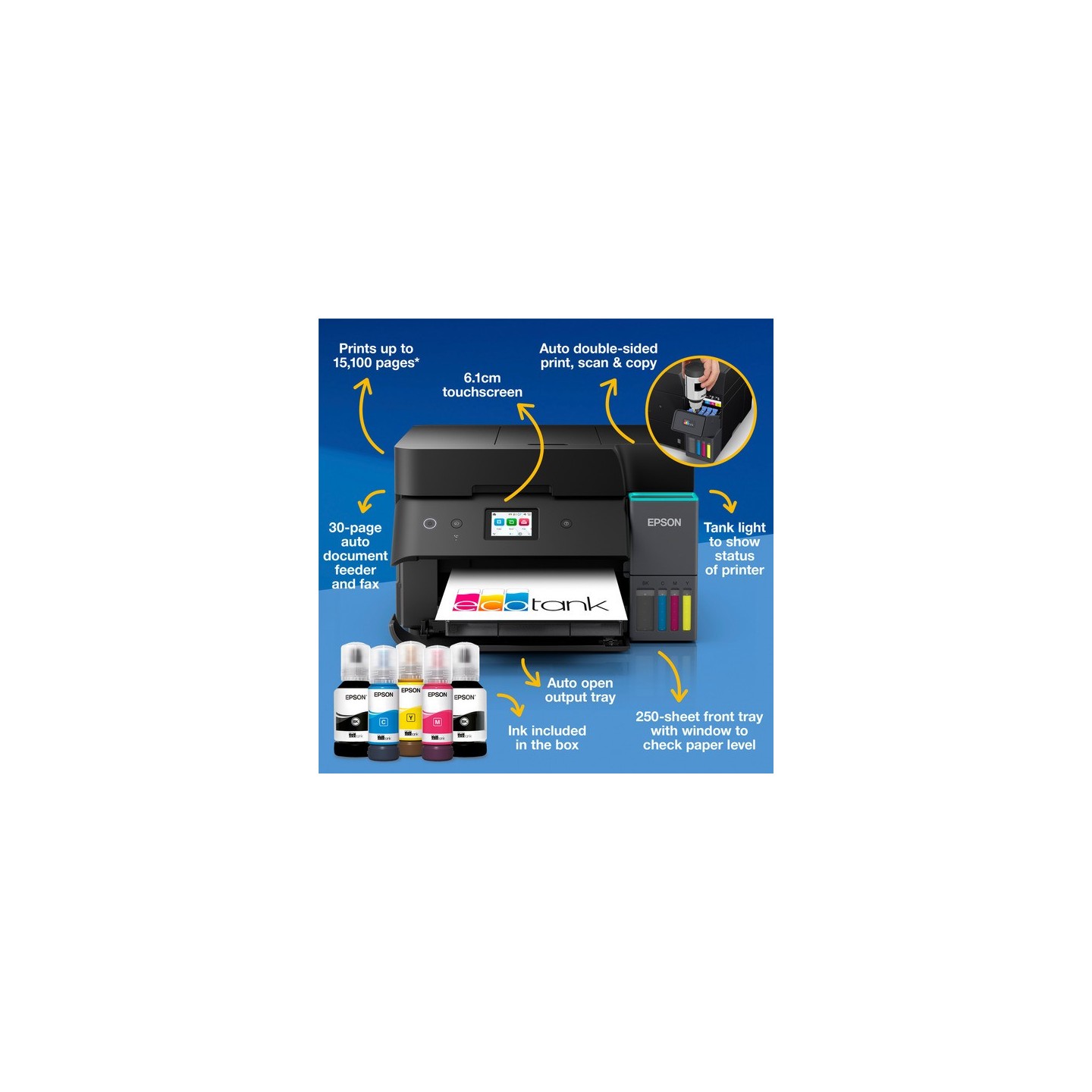 EcoTank ET-4950, multifunction printer — Buy in Cyprus with Fast Delivery