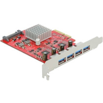 PCIe x4 to 4x extern USB-A 3.2 Gen 2, USB-Controller — Buy in Cyprus with Fast Delivery