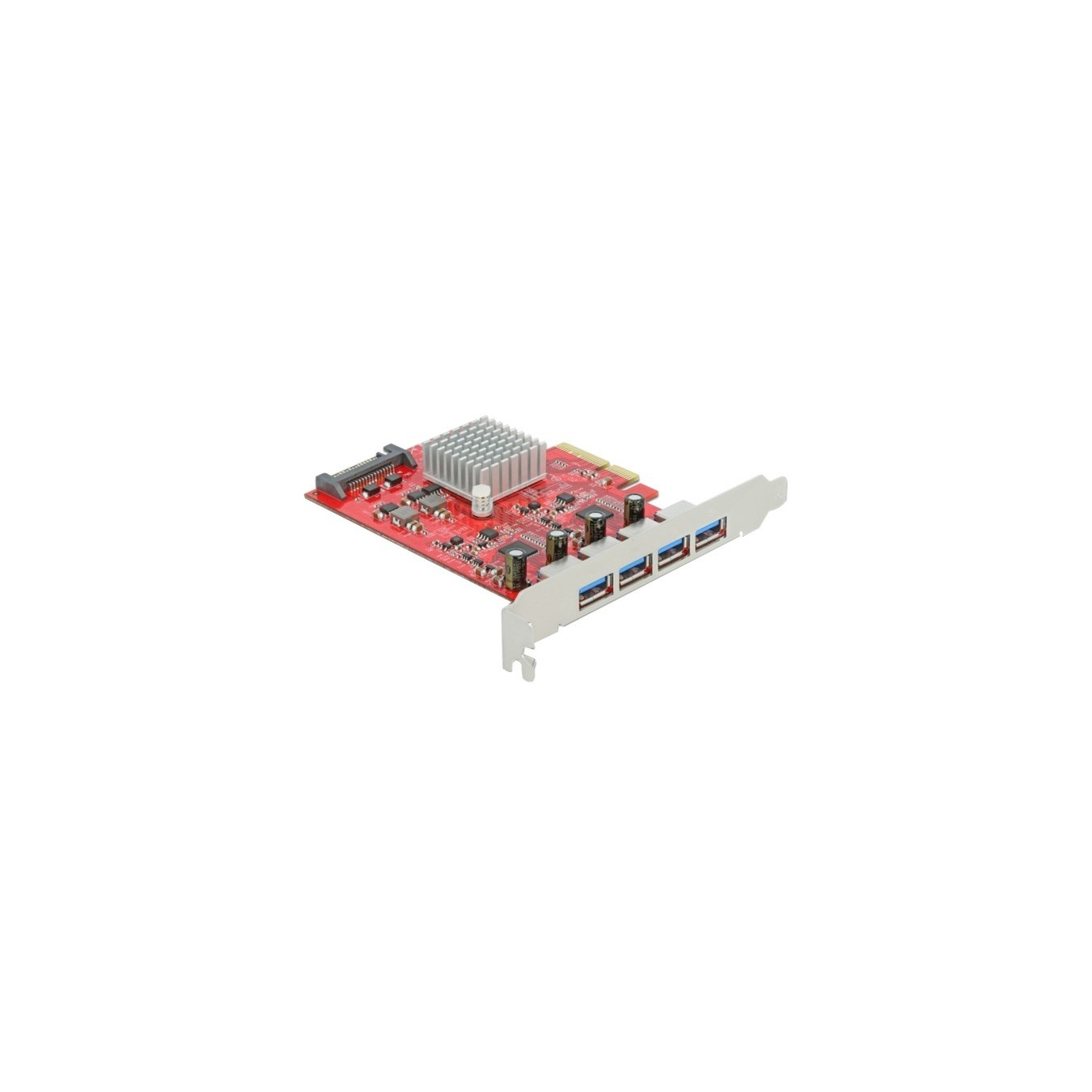 PCIe x4 to 4x extern USB-A 3.2 Gen 2, USB-Controller — Buy in Cyprus with Fast Delivery