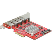 PCIe x4 to 4x extern USB-A 3.2 Gen 2, USB-Controller — Buy in Cyprus with Fast Delivery