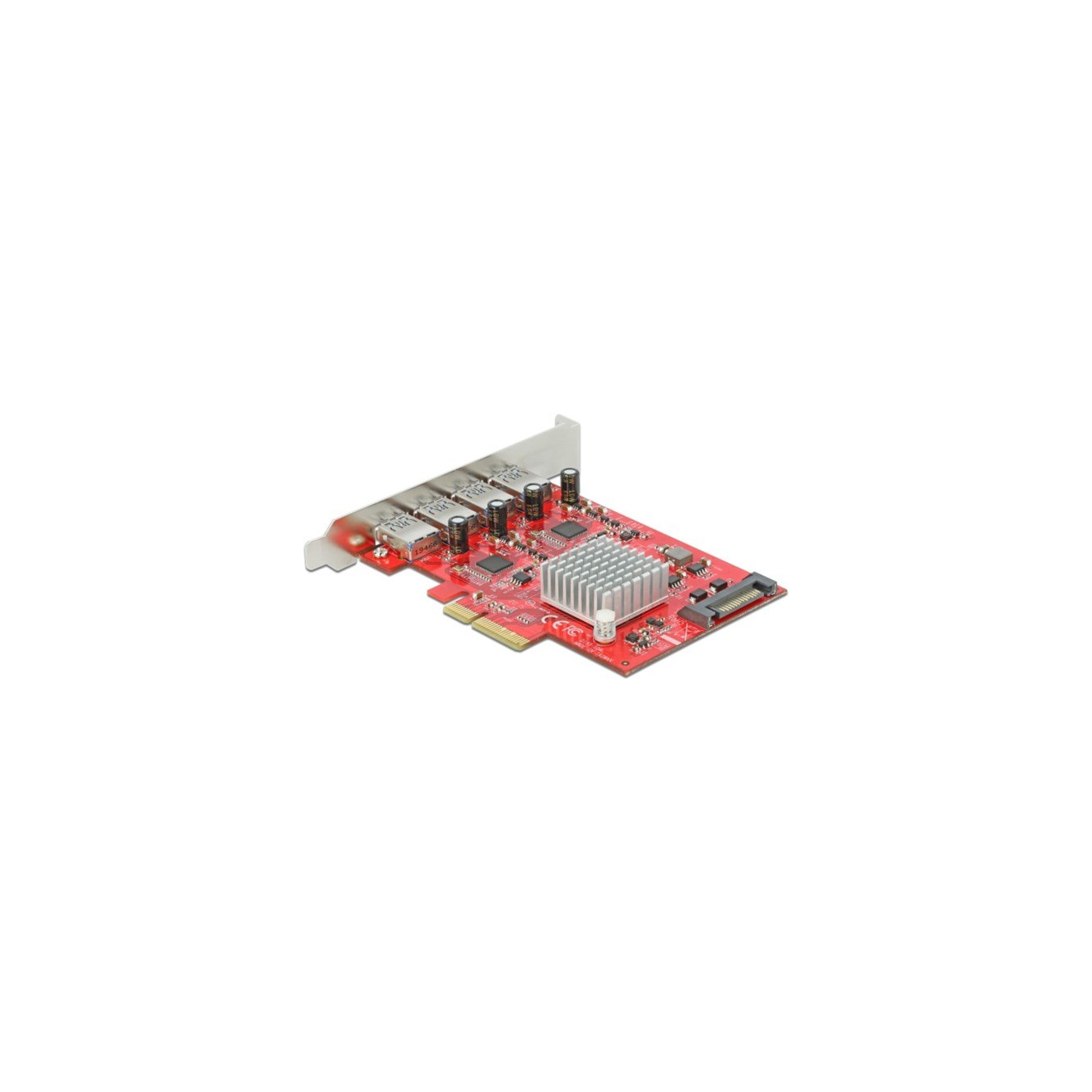 PCIe x4 to 4x extern USB-A 3.2 Gen 2, USB-Controller — Buy in Cyprus with Fast Delivery