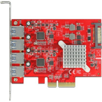 PCIe x4 to 4x extern USB-A 3.2 Gen 2, USB-Controller — Buy in Cyprus with Fast Delivery