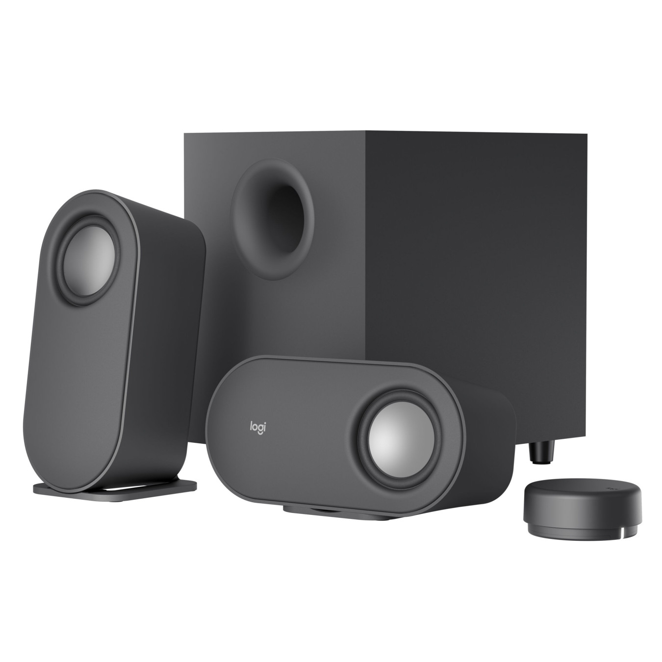 Logitech Z407 Speakers - 980-001348 - 2.1 Wireless Bluetooth 5.0 System, Graphite — Buy in Cyprus with Fast Delivery